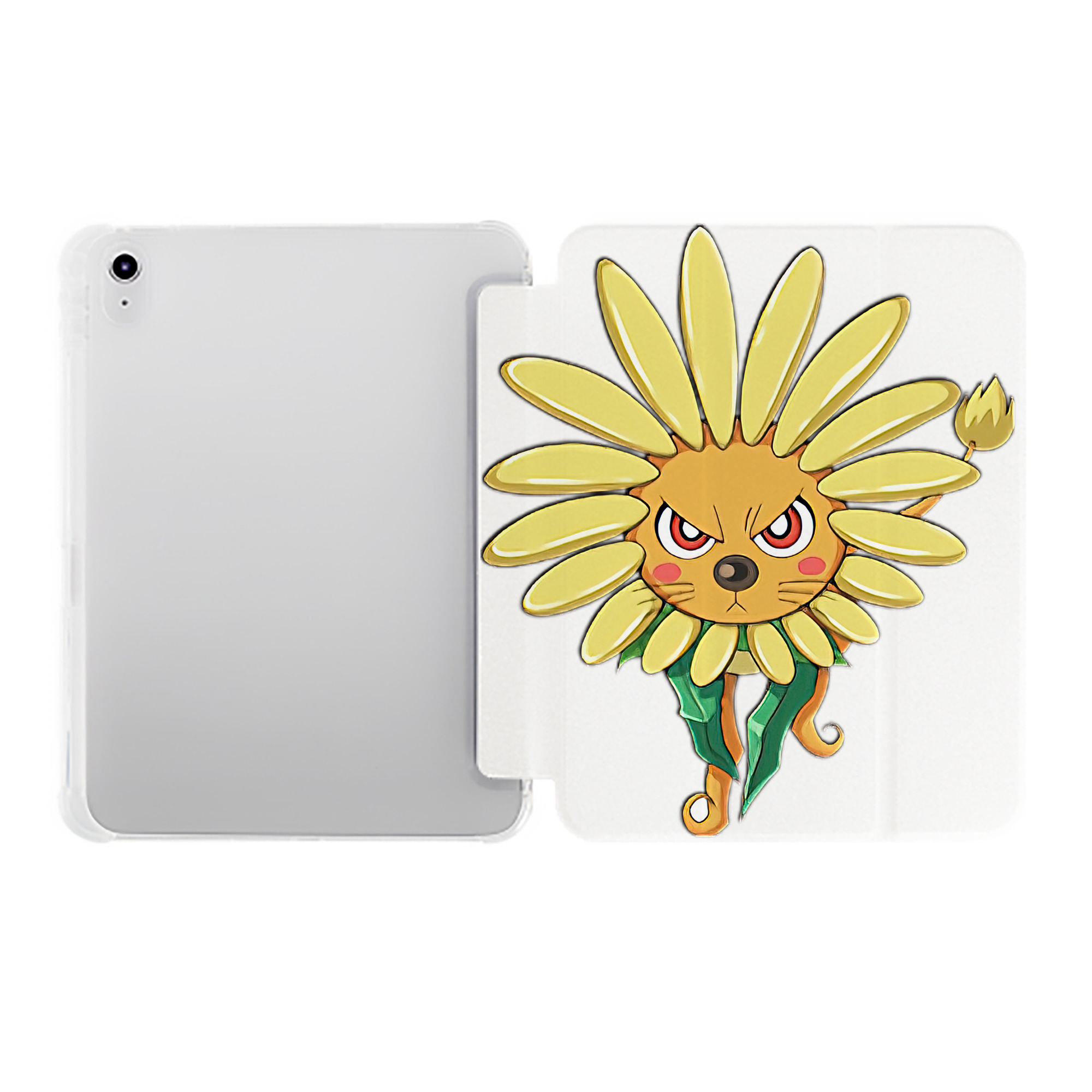 （画像用） 遊☆戯☆王 Yu-Gi-Oh! IPad ケース ペン収納付き 三つ折りスタンド PUレザー×シリコン 対応機種9.5/10.5/10.9インチ
